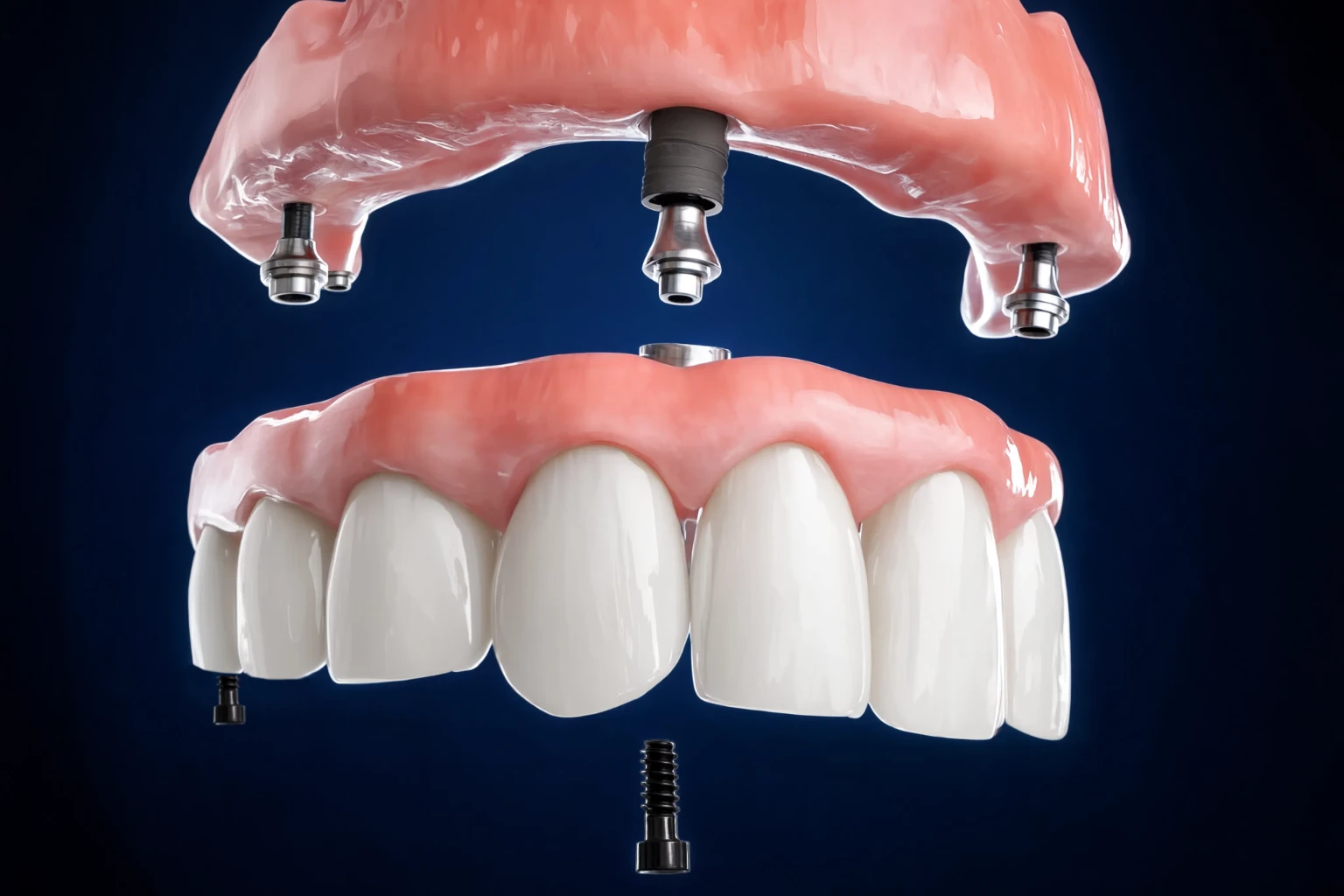 Digital implant model and restoration