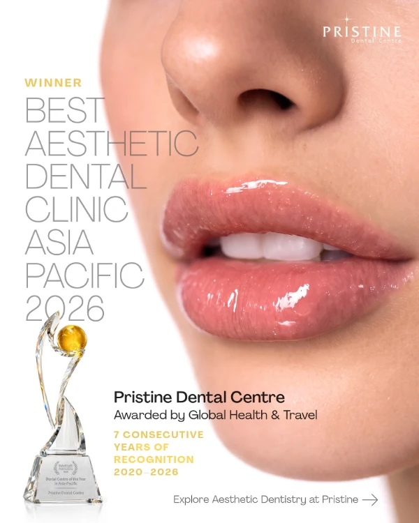 Pristine Dental Centre has been awarded Aesthetic Dental Clinic of the Year Pristine Dental Centre has been awarded Aesthetic Dental Clinic of the Year