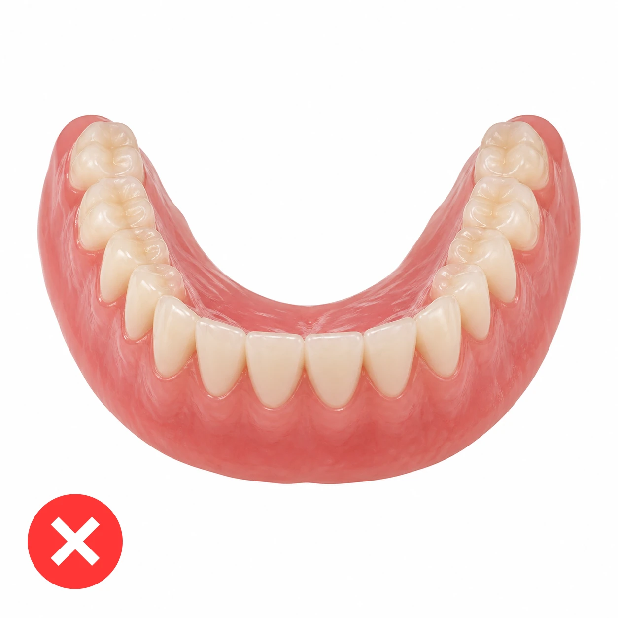 Removable denture